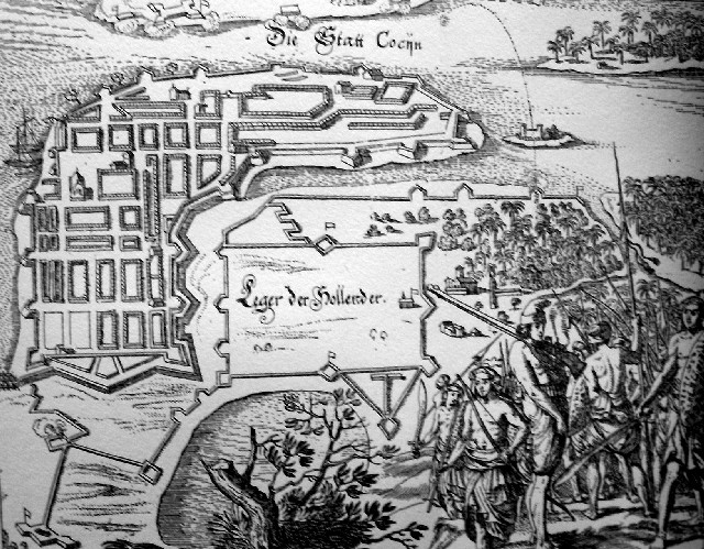 The second siege of Cochin